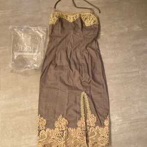 Long halter dress from Cider